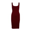 Vestido de tirantes de color liso 11