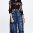 Vestido de tul transparente 3