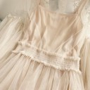 Vestido de tule com renda 3