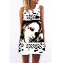 Vestido de verano estampado para mujer A740 2