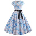 Vestido de verano estampado para mujer A741 9