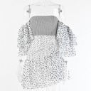 Vestido de verão feminino com folhos 1