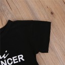 Vestido e T-shirt de menina L1353 6