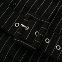 Vestido elegante com camisa falsa 6