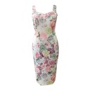 Vestido elegante sin tirantes para mujer 1