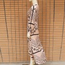 Vestido envolvente com estampado 6