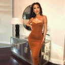 Vestido feminino com franzido 1