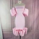 Vestido feminino extravagante 2