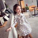 Vestido formal y chaqueta para niñas. A