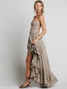 Vestido largo con espalda abierta 4