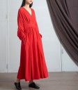 Vestido largo de algodón para mujer 2