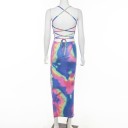 Vestido longo arco-íris 4