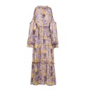 Vestido longo com ombros recortados 1