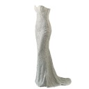 Vestido longo rendado 3