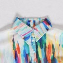 Vestido maxi de verão arco-íris 4