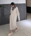 Vestido midi de cuello alto 6