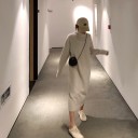 Vestido midi de cuello alto 7