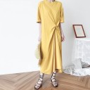 Vestido midi estilo camiseta Tatyana 1