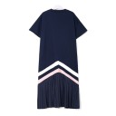 Vestido midi plissado 2