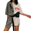 Vestido mini combinado feminino 1