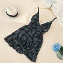 Vestido mini cruzado para mujer 1