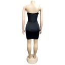 Vestido mini de corpete 4