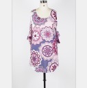 Vestido mini de mujer con aberturas - tallas grandes 8