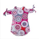 Vestido mini de mujer con aberturas - tallas grandes 5