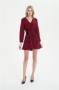 Vestido mini de mujer con escote profundo A2794 14
