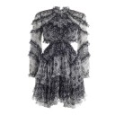 Vestido mini de mujer con mangas 6