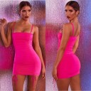 Vestido mini de verão com alças 1