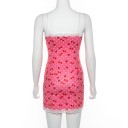 Vestido mini de verão com cerejas 3