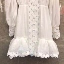 Vestido mini feminino de manga longa 3