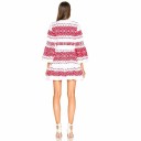 Vestido mini original de mangas longas 3