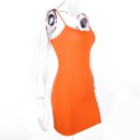 Vestido mini sexy com botões 5