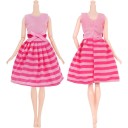 Vestido para Barbie con lazo 4