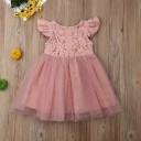 Vestido Rosa para Meninas 2