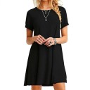 Vestido sencillo de mujer Ava negro