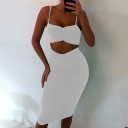 Vestido sexy de dos piezas 4