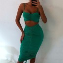 Vestido sexy de dos piezas 5