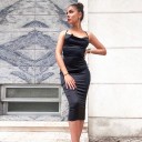 Vestido sexy de mujer con encaje. 2