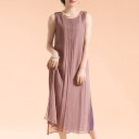 Vestido sin mangas de mujer A2506 1