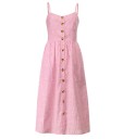 Vestido sin tirantes de mujer 7