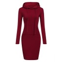 Vestido sudadera con capucha 7