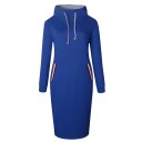 Vestido sudadera con cuello alto 10