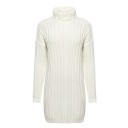 Vestido tipo suéter de cuello alto para mujer 1