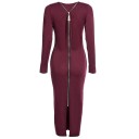 Vestido tubo con cremallera 2