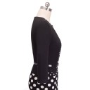 Vestido tubo de lunares 3