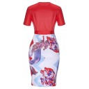 Vestido tubo de mujer con lazo 2