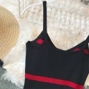 Vestido tubo de rayas 2